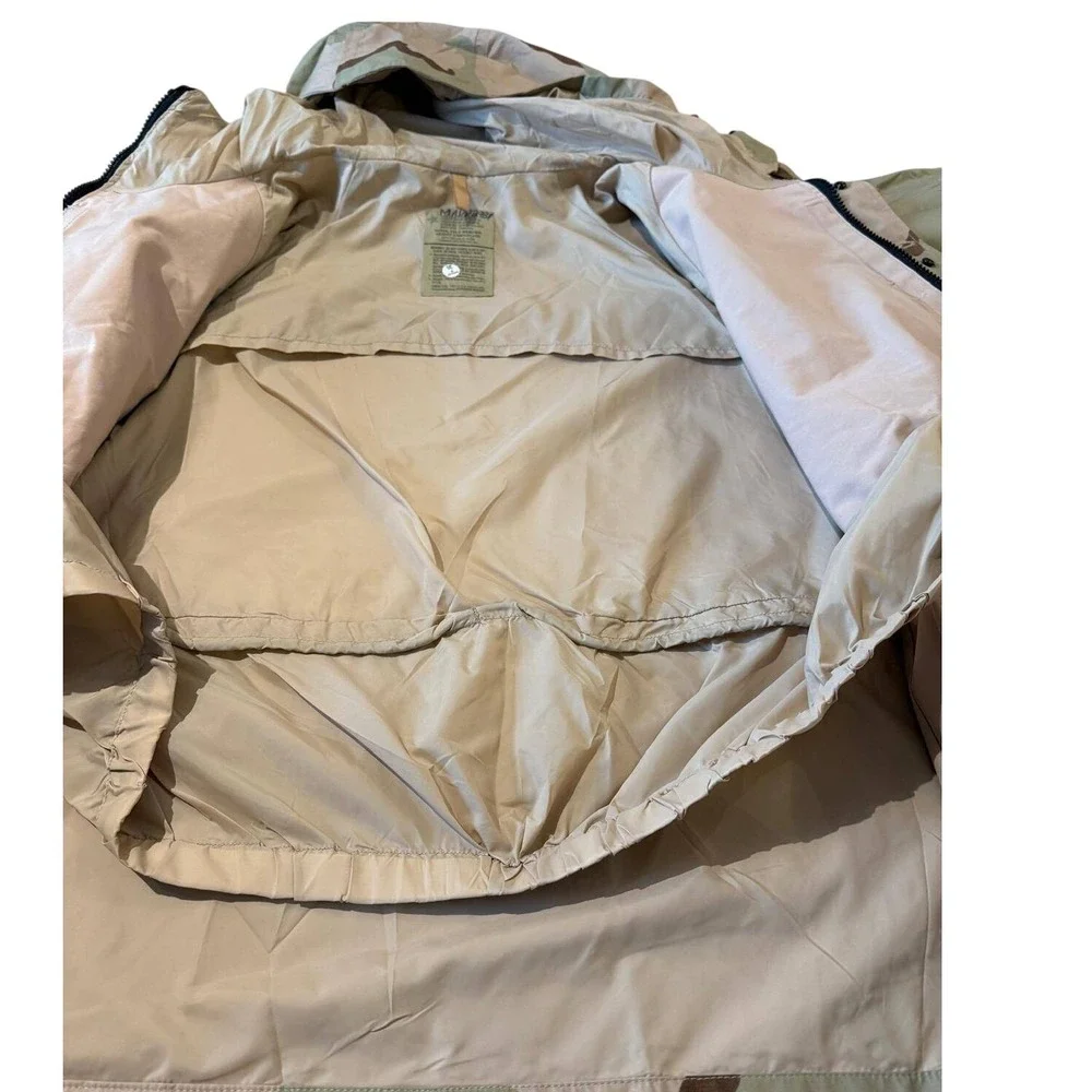 VTG US AirForce ECWCS GoreTex Desert Camo Parka Jacket LG Regular Tennier 2004 - Picture 8 of 9